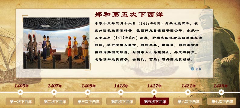 郑和第五次下西洋